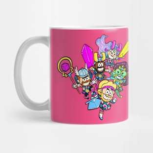 Team Neon Disco Viking Jr Mug